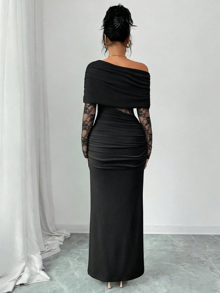 Rochie maxi SHEIN, negru
