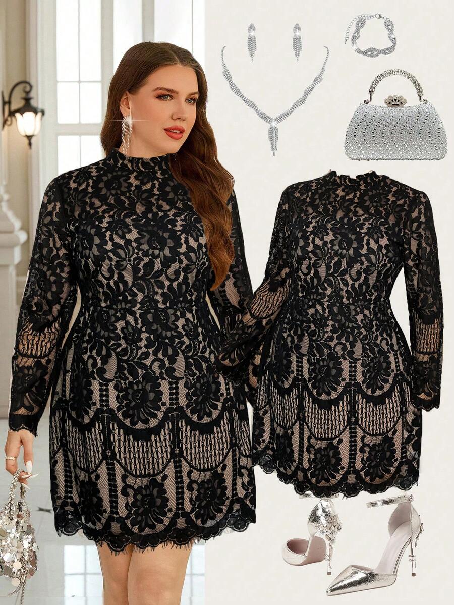 Rochie mini SHEIN, negru