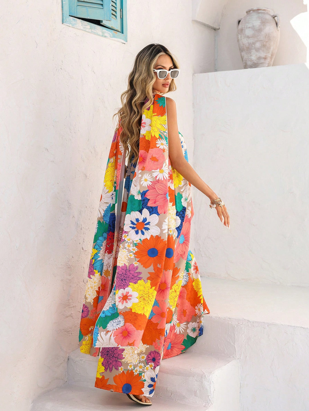 Rochie maxi SHEIN, galben