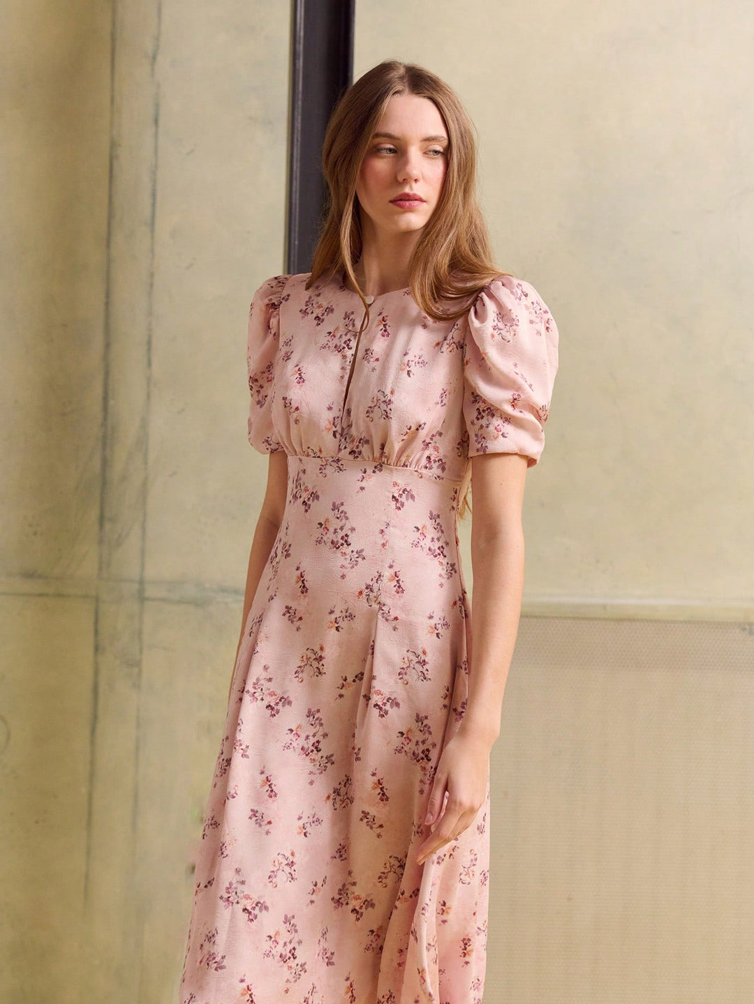 Rochie maxi SHEIN, roz