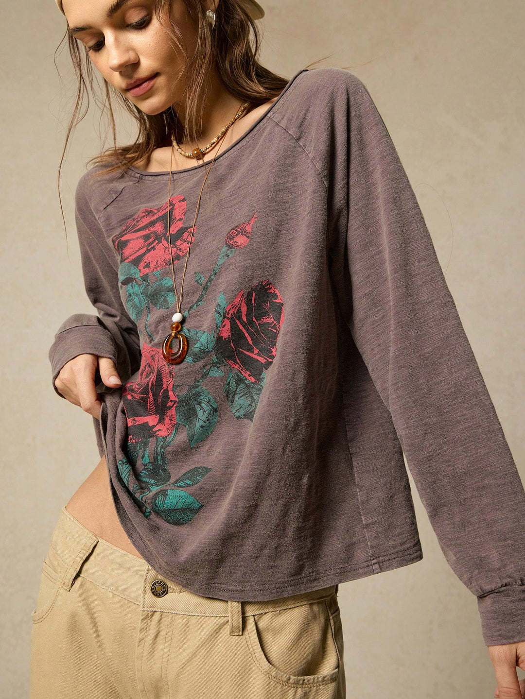 Tricou SHEIN, maro