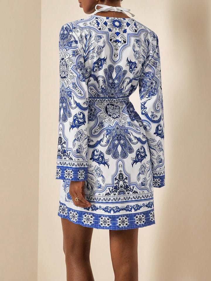 Kimono SHEIN, albastru