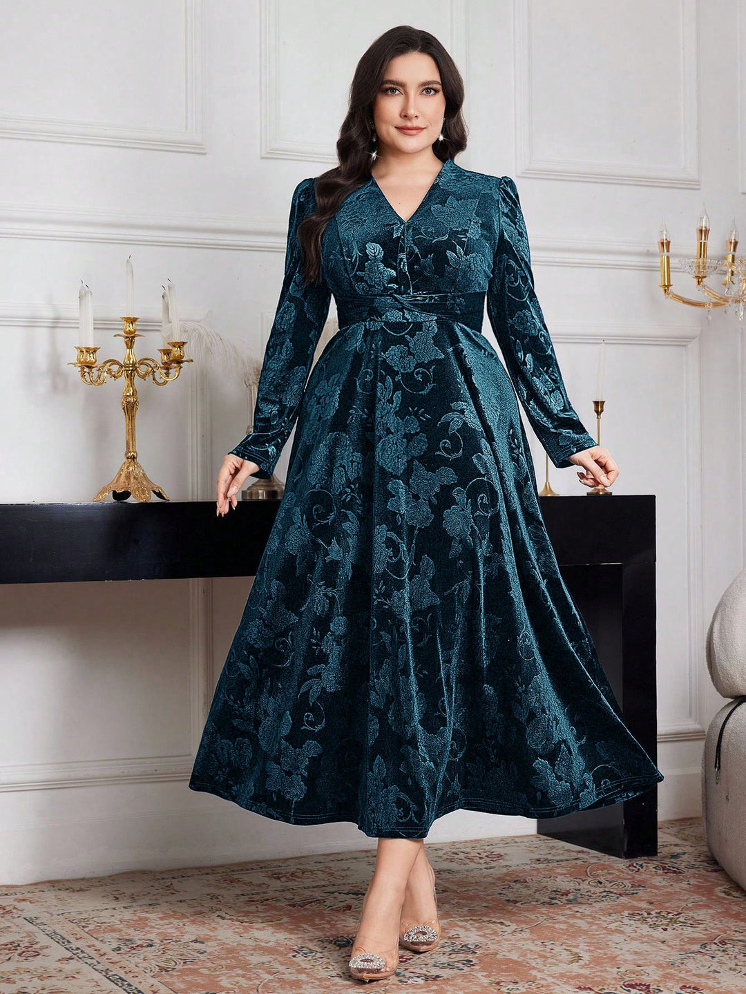 Rochie SHEIN, verde