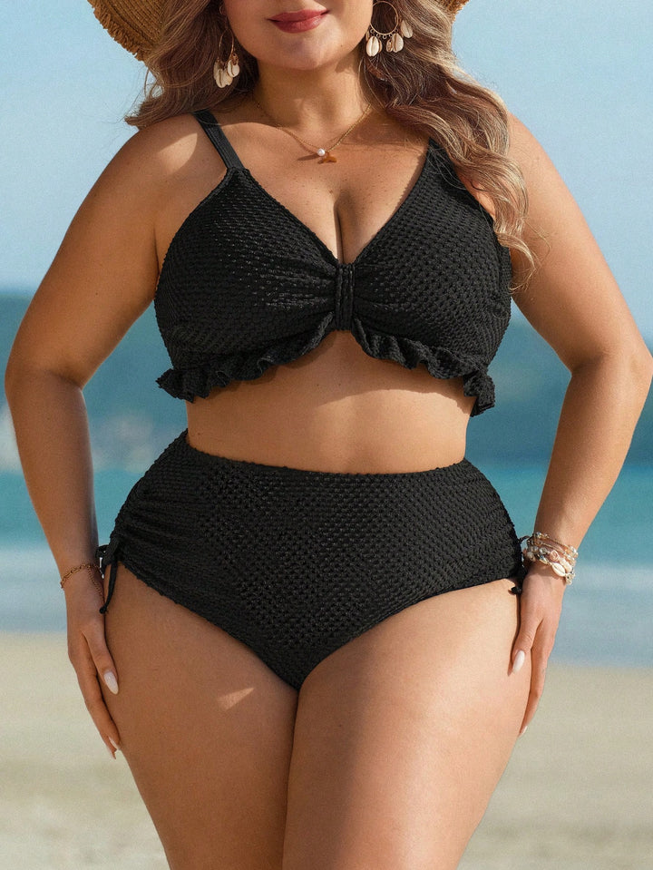 Costum de baie SHEIN, negru