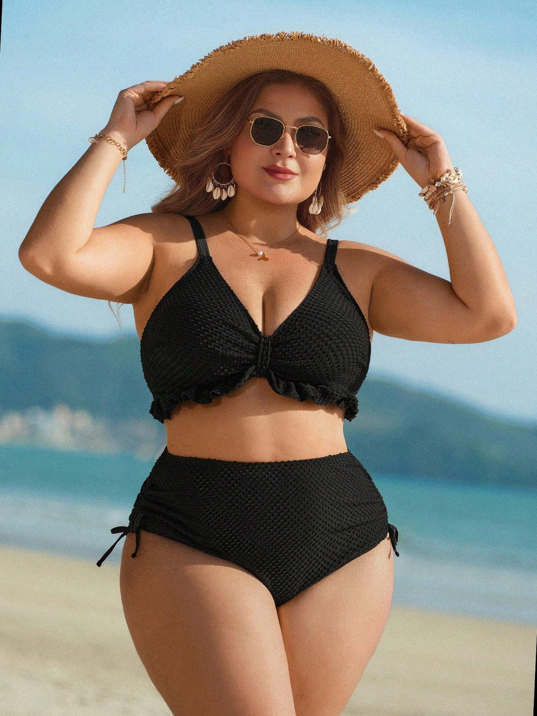 Costum de baie SHEIN, negru