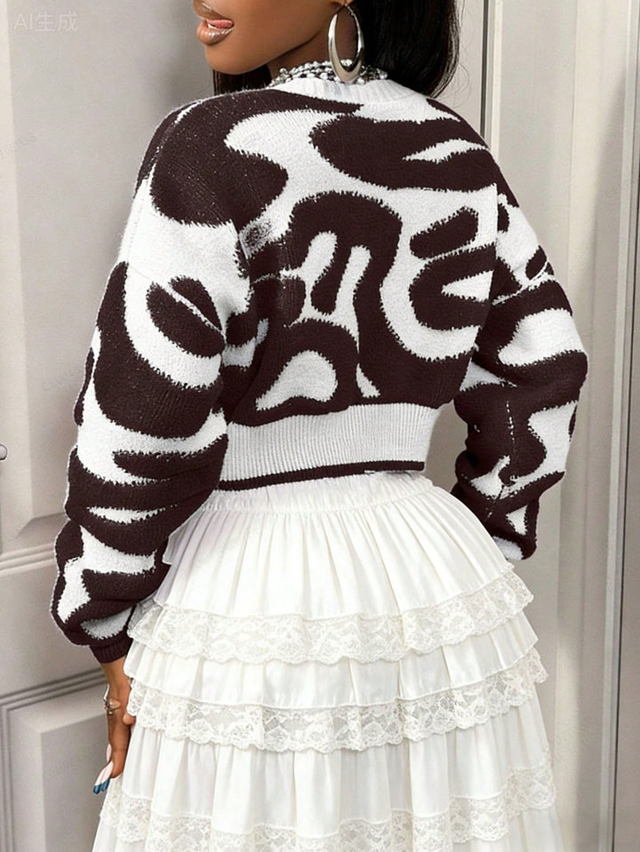 SHEIN kardigán, barna