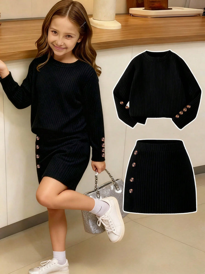 SHEIN fekete együttes