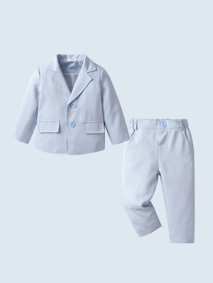 Costum SHEIN, albastru