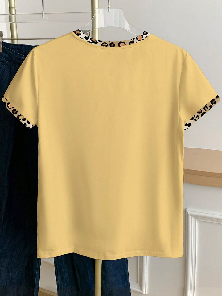 Tricou SHEIN, galben