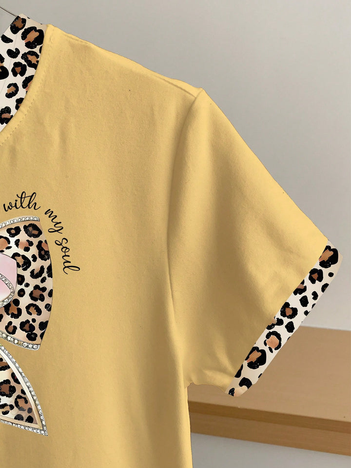 Tricou SHEIN, galben