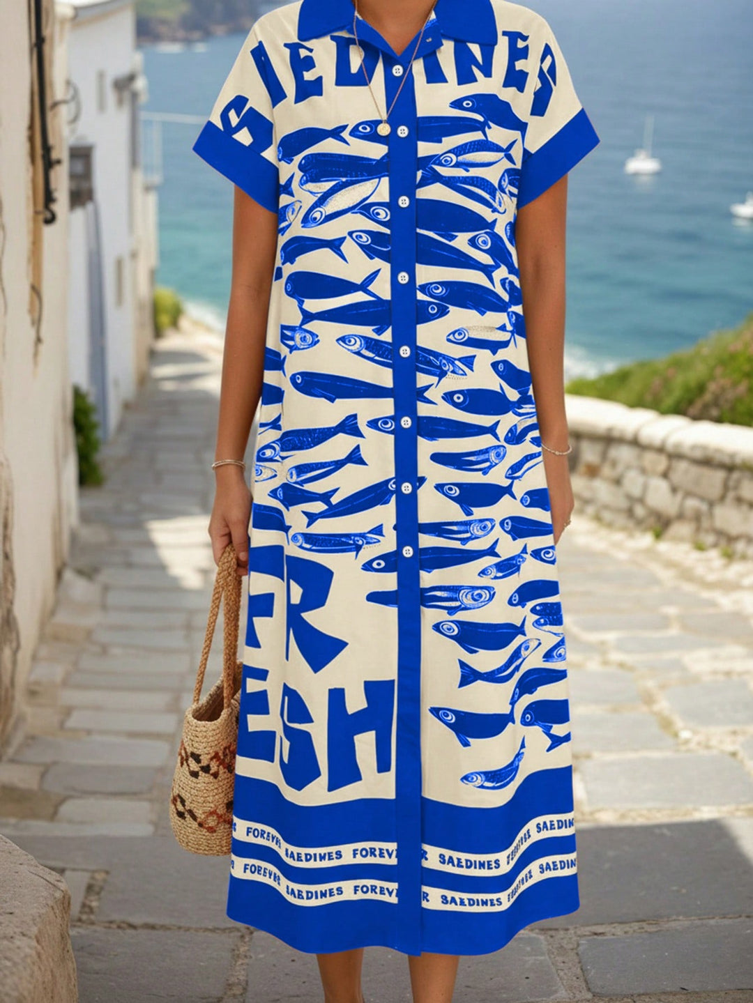Rochie maxi SHEIN, albastru