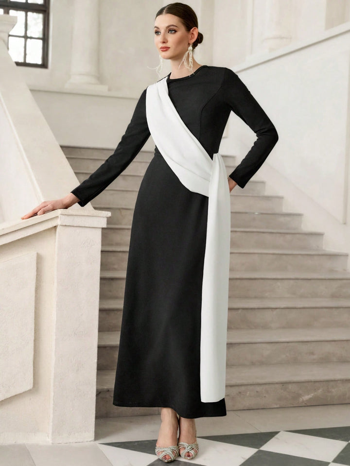 Rochie maxi SHEIN, negru