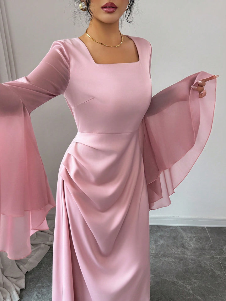 Rochie maxi SHEIN, roz