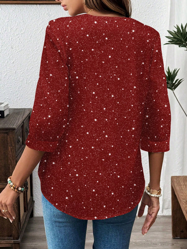 SHEIN blúz, piros