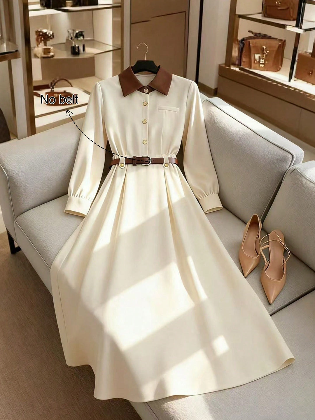 Rochie maxi SHEIN, mix culori