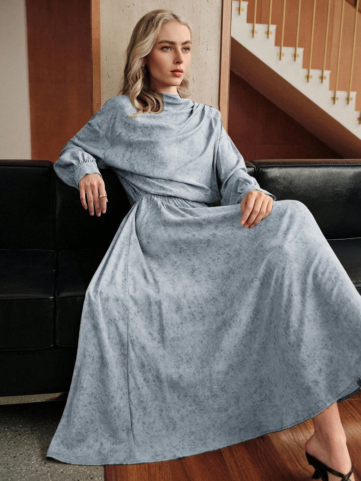 Rochie maxi SHEIN, albastru