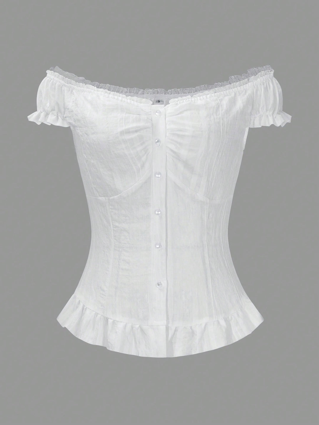 Top SHEIN, alb