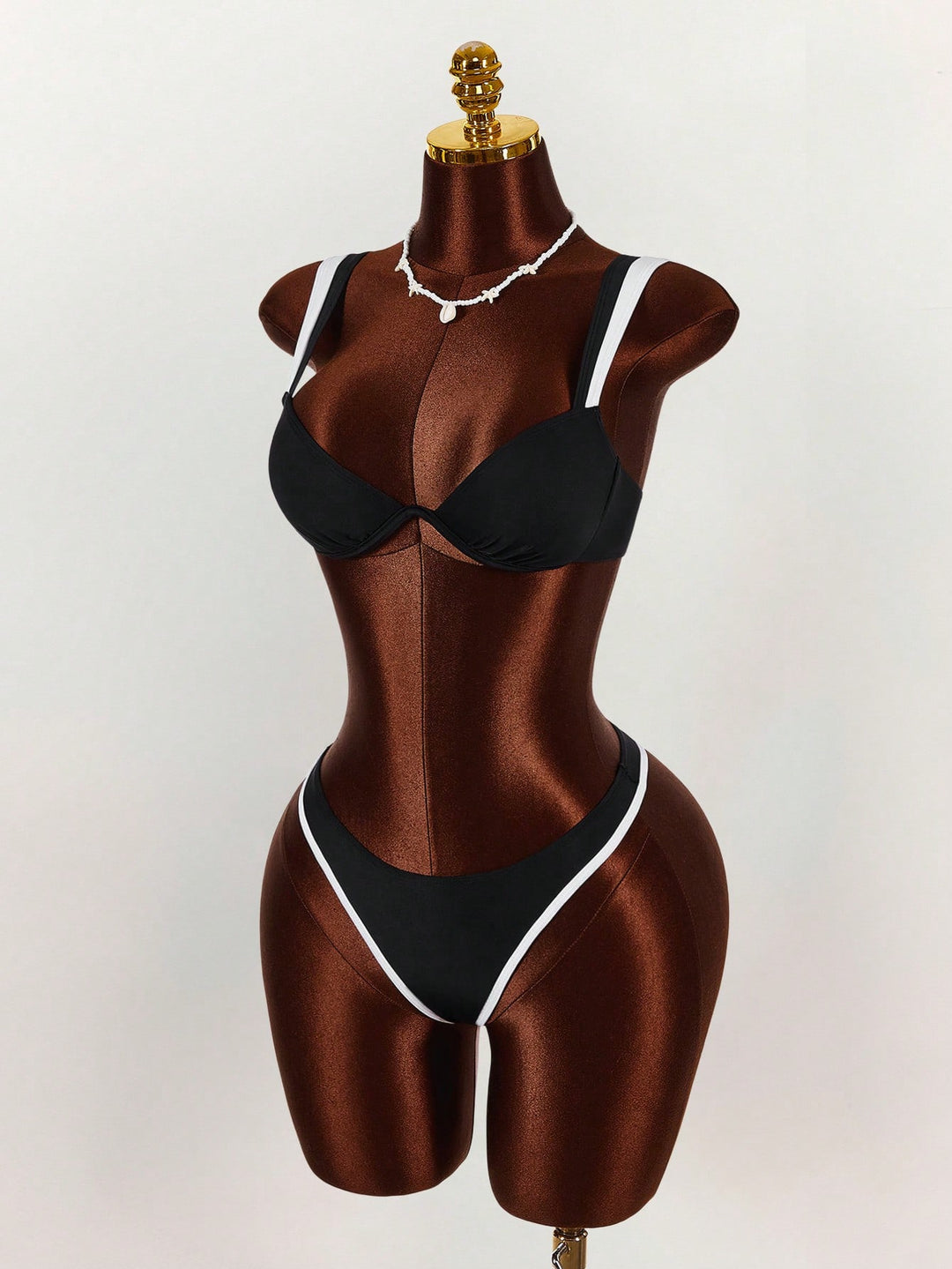 Set bikini SHEIN, negru