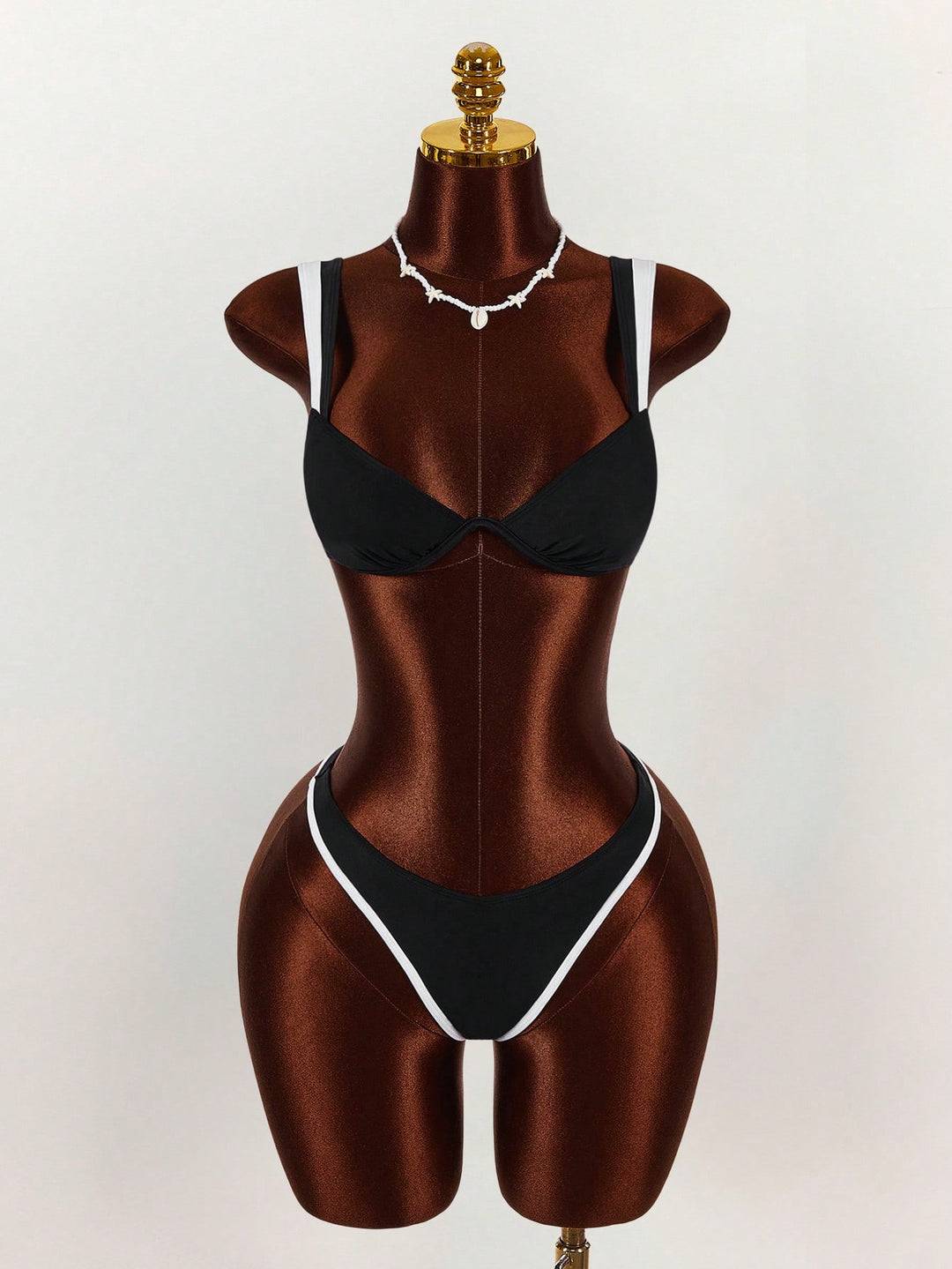 Set bikini SHEIN, negru