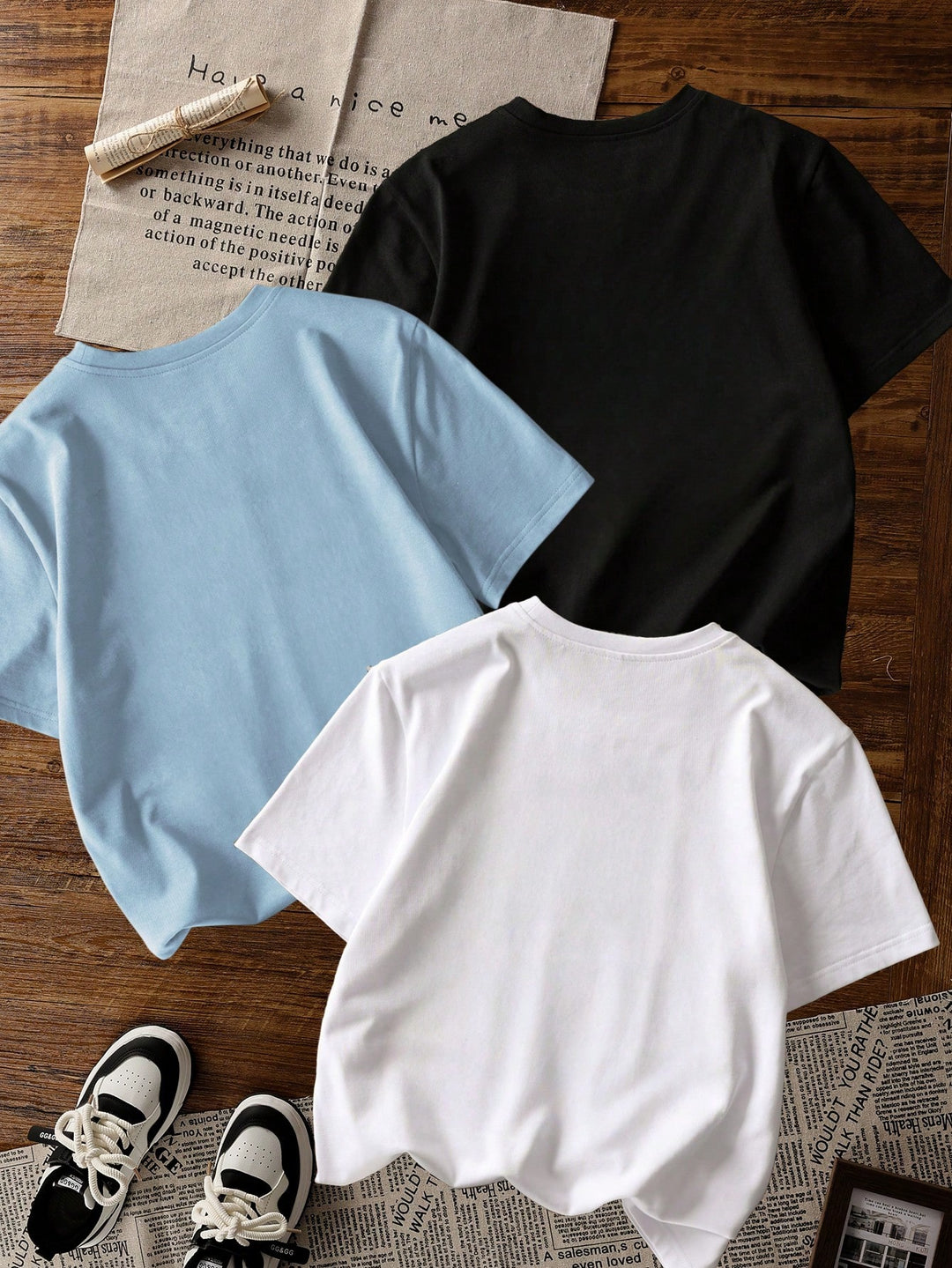 Set tricouri SHEIN, mix culori