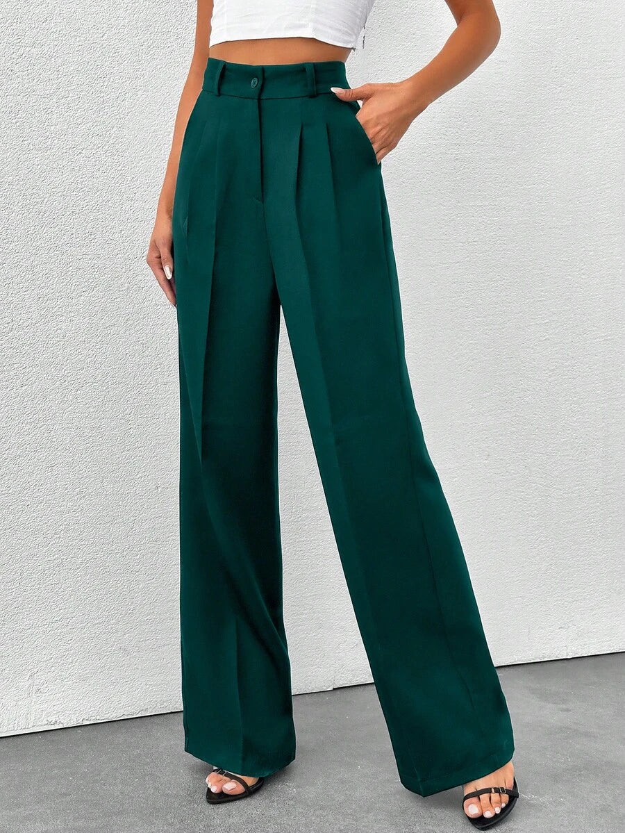 Pantaloni SHEIN, verde