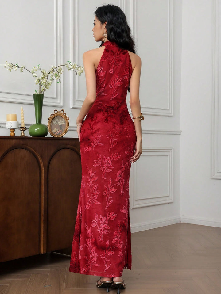 Rochie maxi SHEIN, roșu