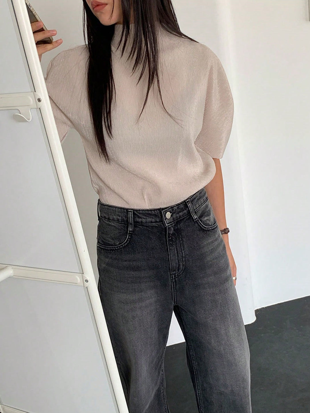 Tricou SHEIN, bej