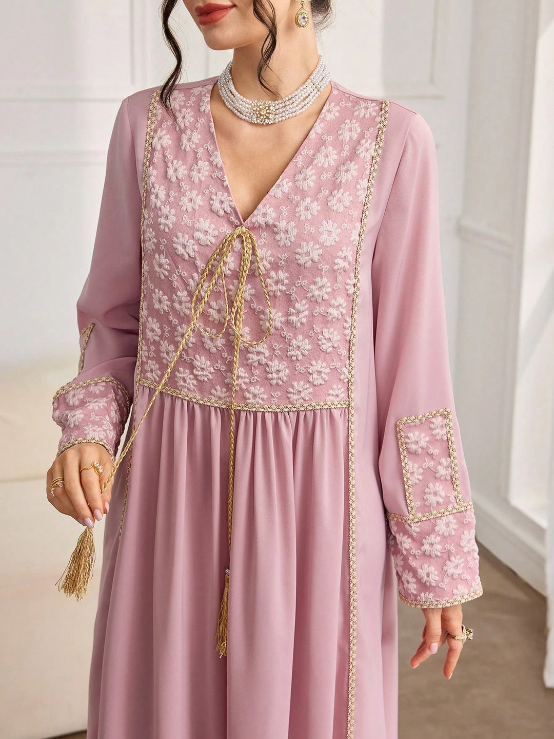 SHEIN Pink Party Dress