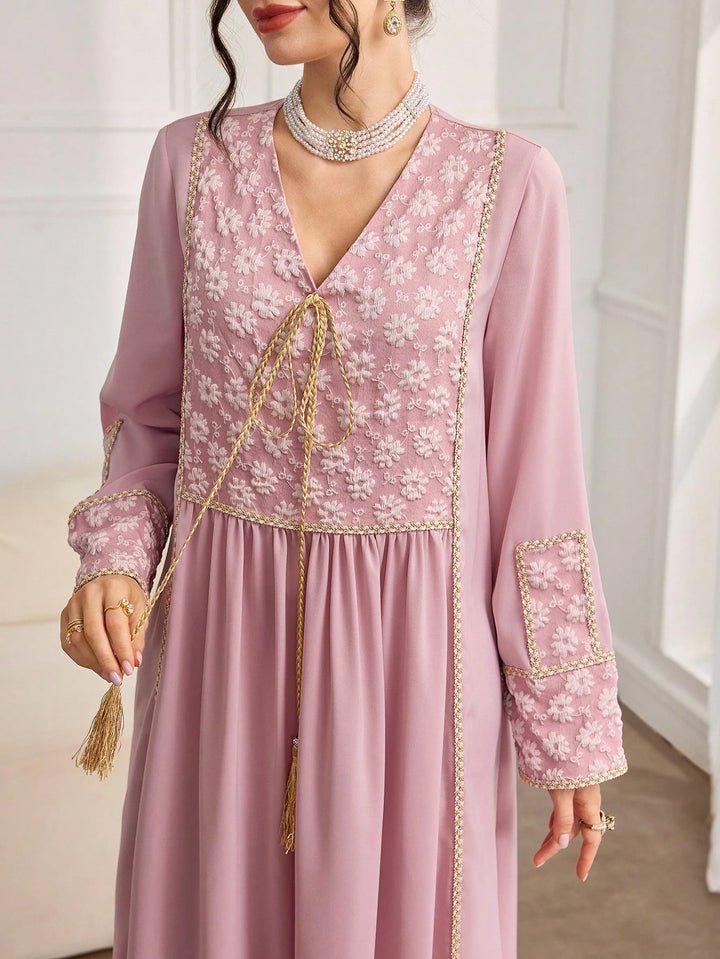 SHEIN Pink Party Dress