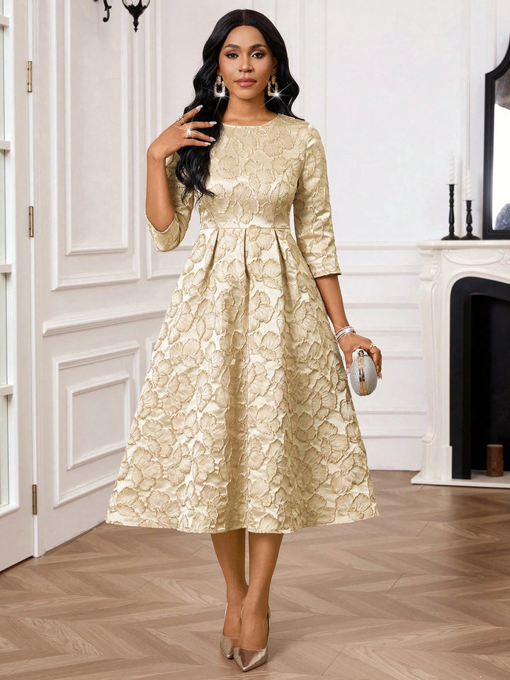Rochie midi SHEIN, mix culori