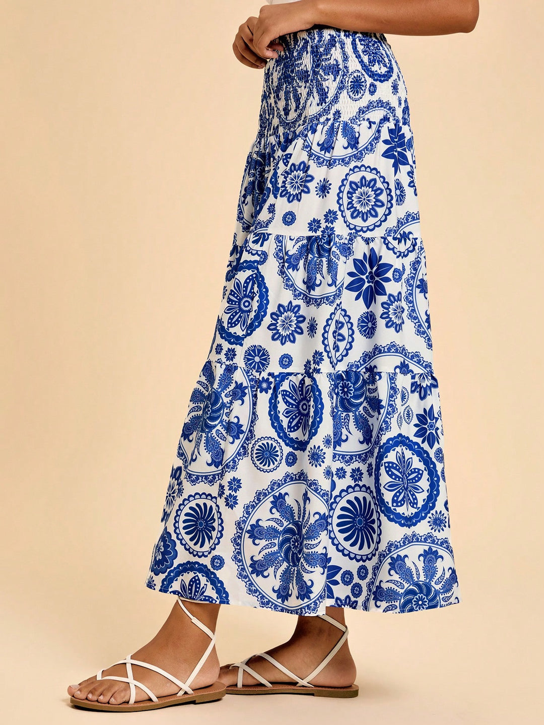 SHEIN maxi szoknya, kék