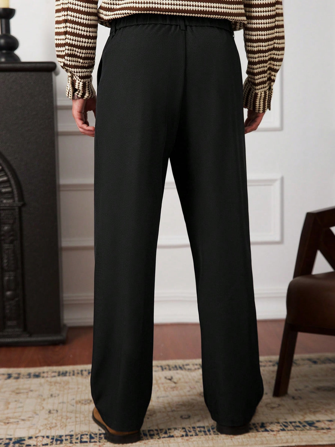 Pantaloni SHEIN, negru