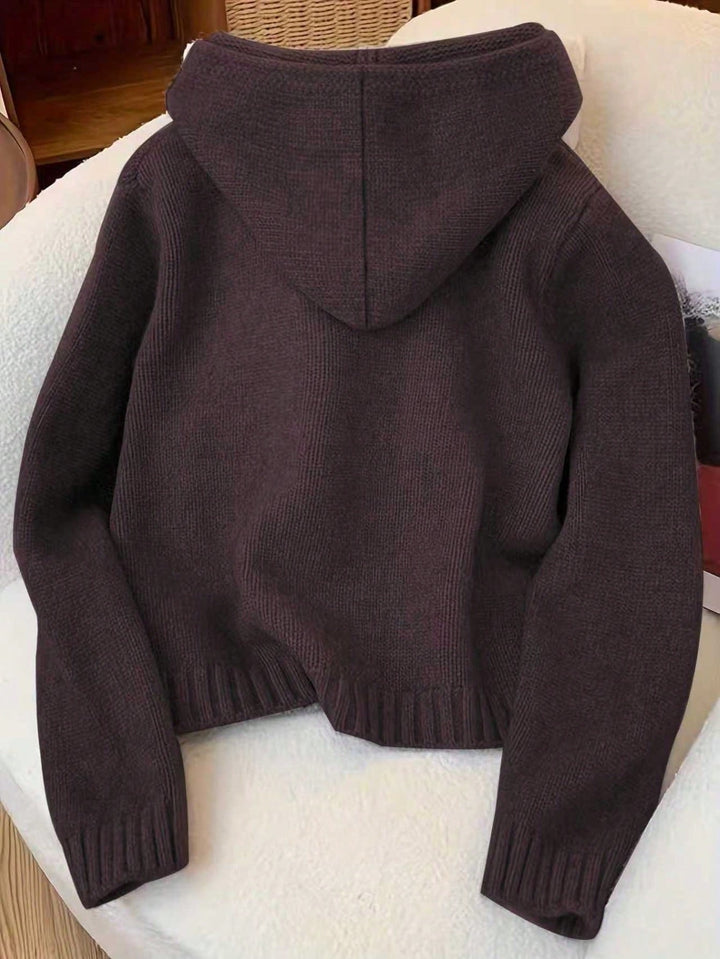Cardigan SHEIN, maro