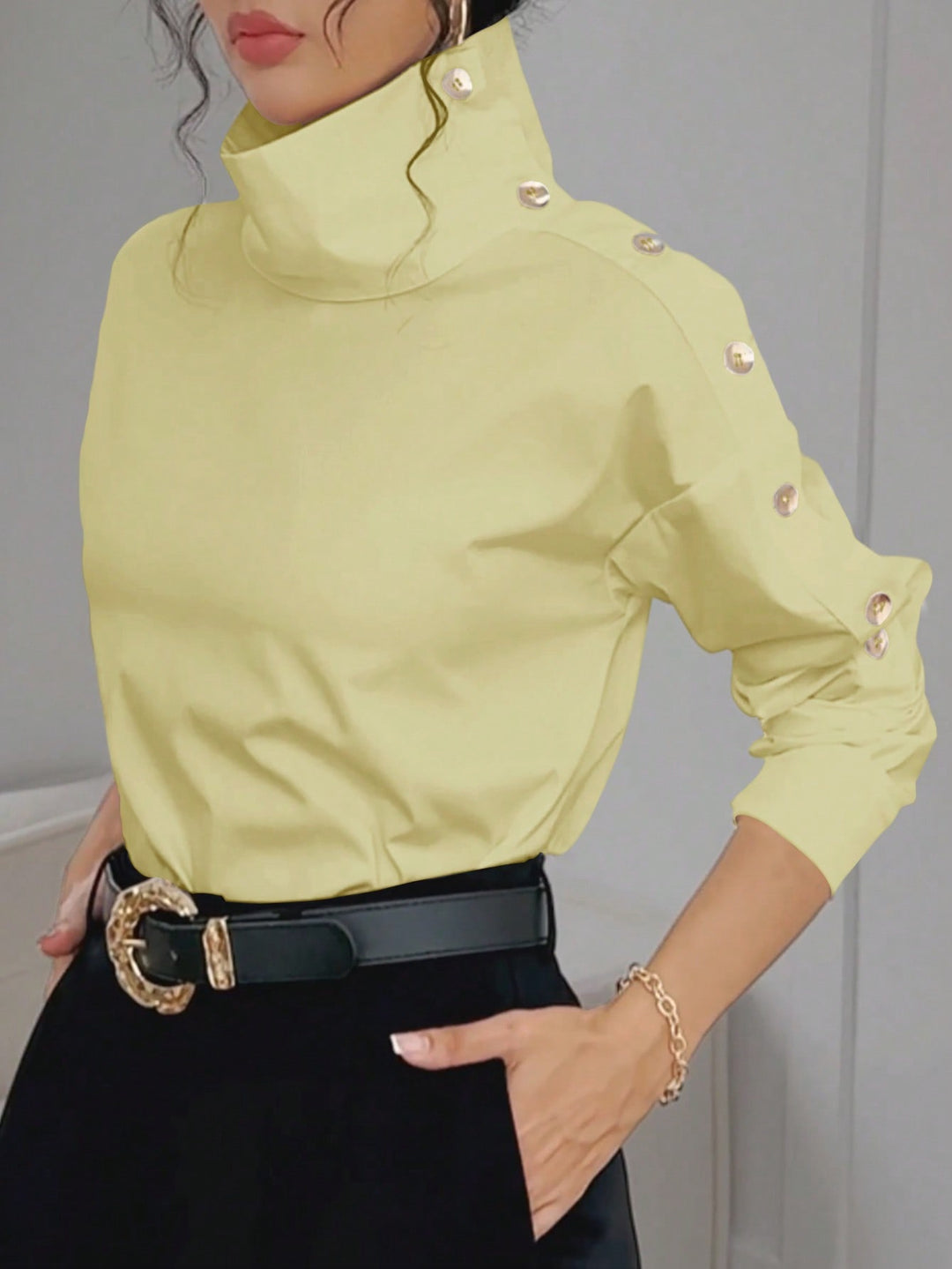 Bluza SHEIN, galben