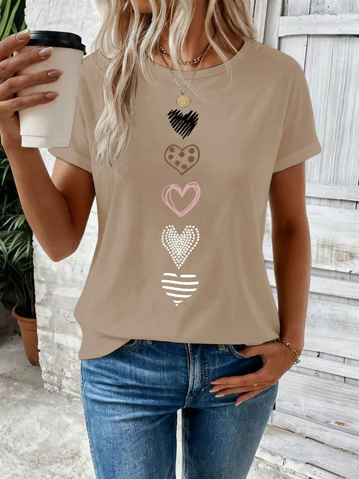 SHEIN póló, khaki