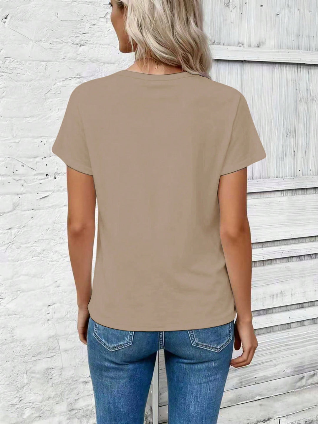 SHEIN póló, khaki