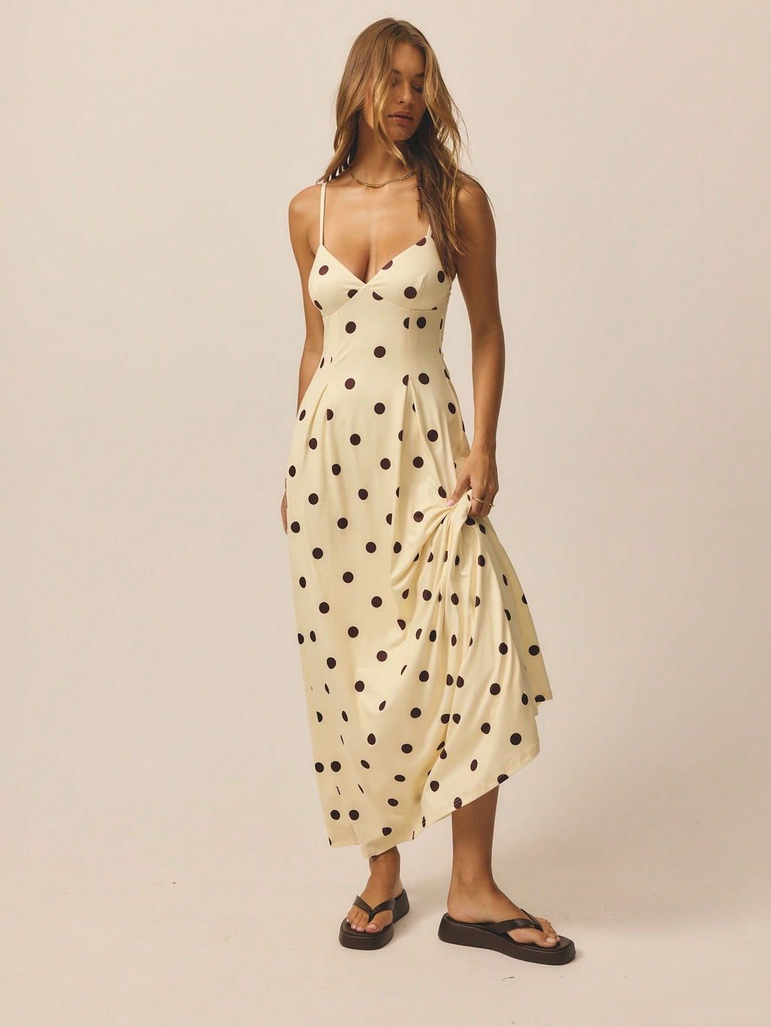 Rochie maxi SHEIN, galben