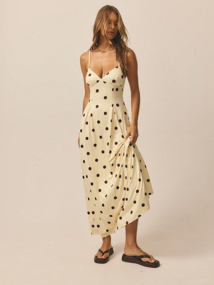 Rochie maxi SHEIN, galben