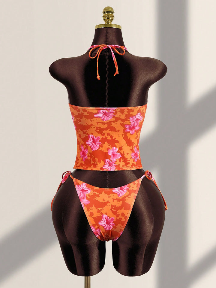 Costum de baie SHEIN, mix culori