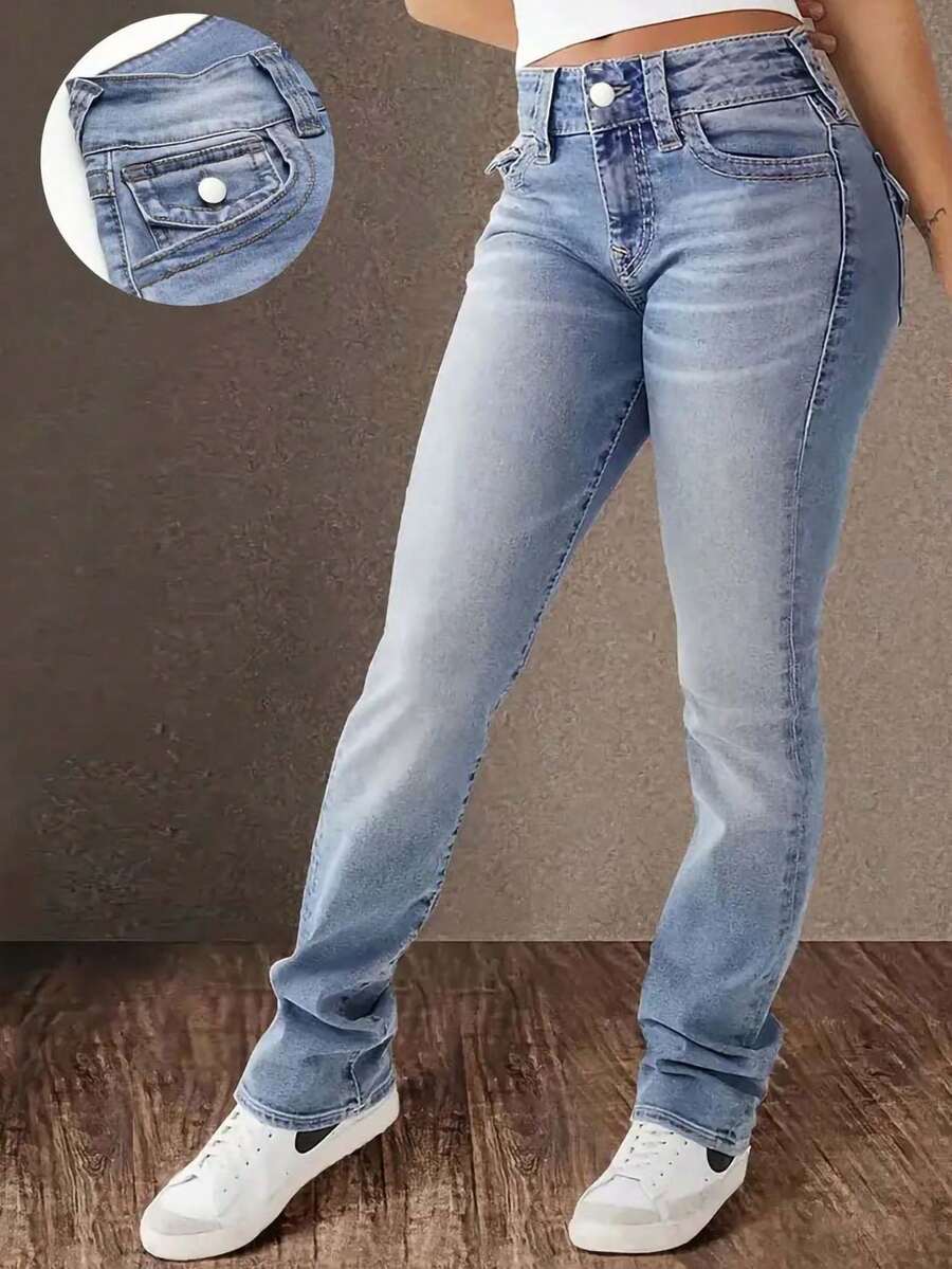 Jeans SHEIN, albastru