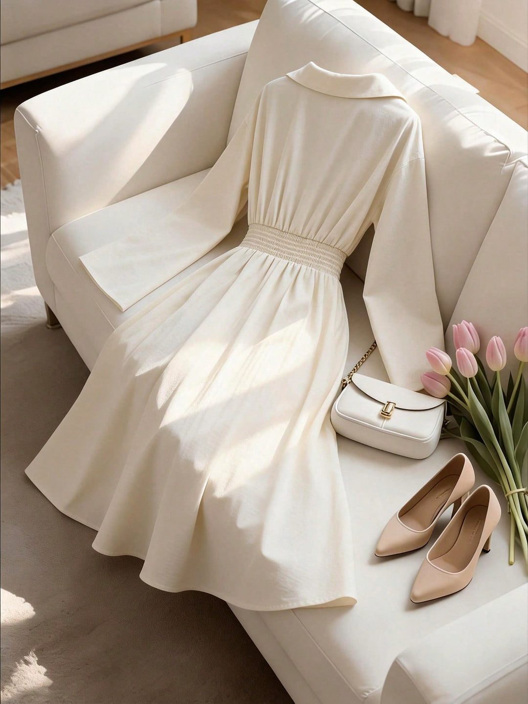 Rochie SHEIN, portocaliu