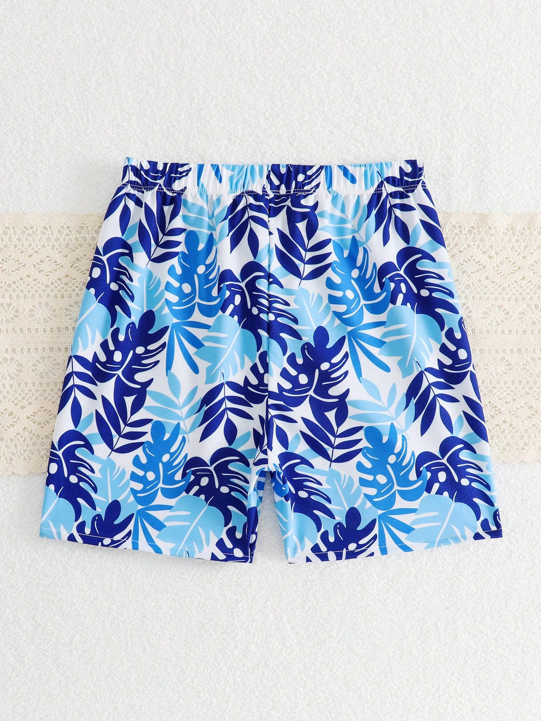 Pantaloni scurți de plajă SHEIN, albastru