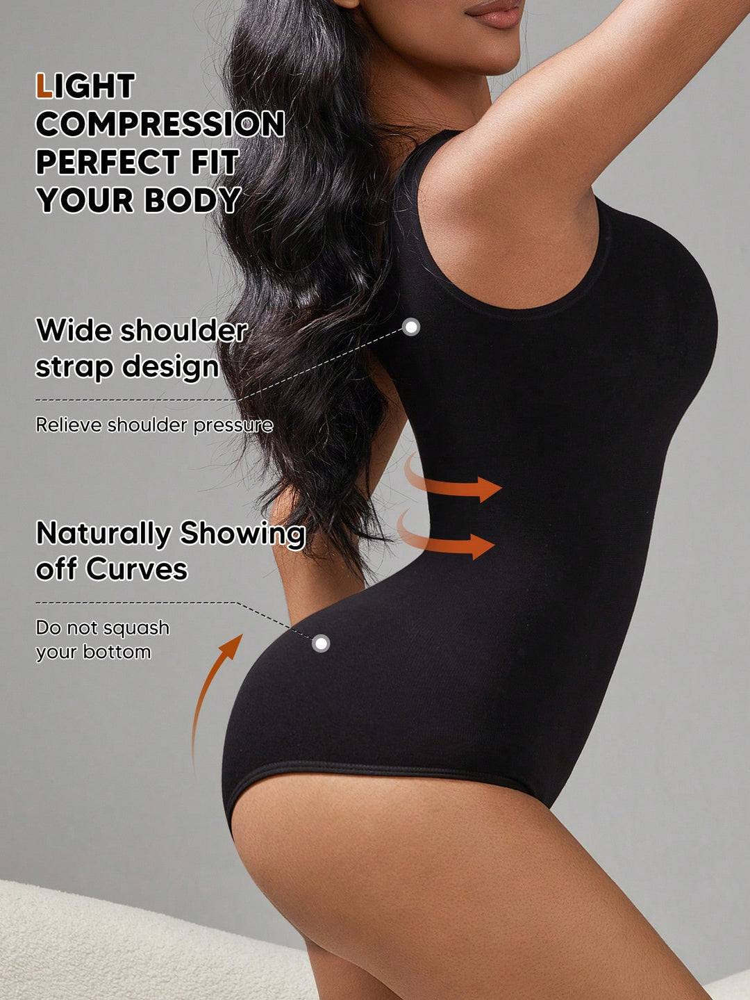 Body SHEIN, negru