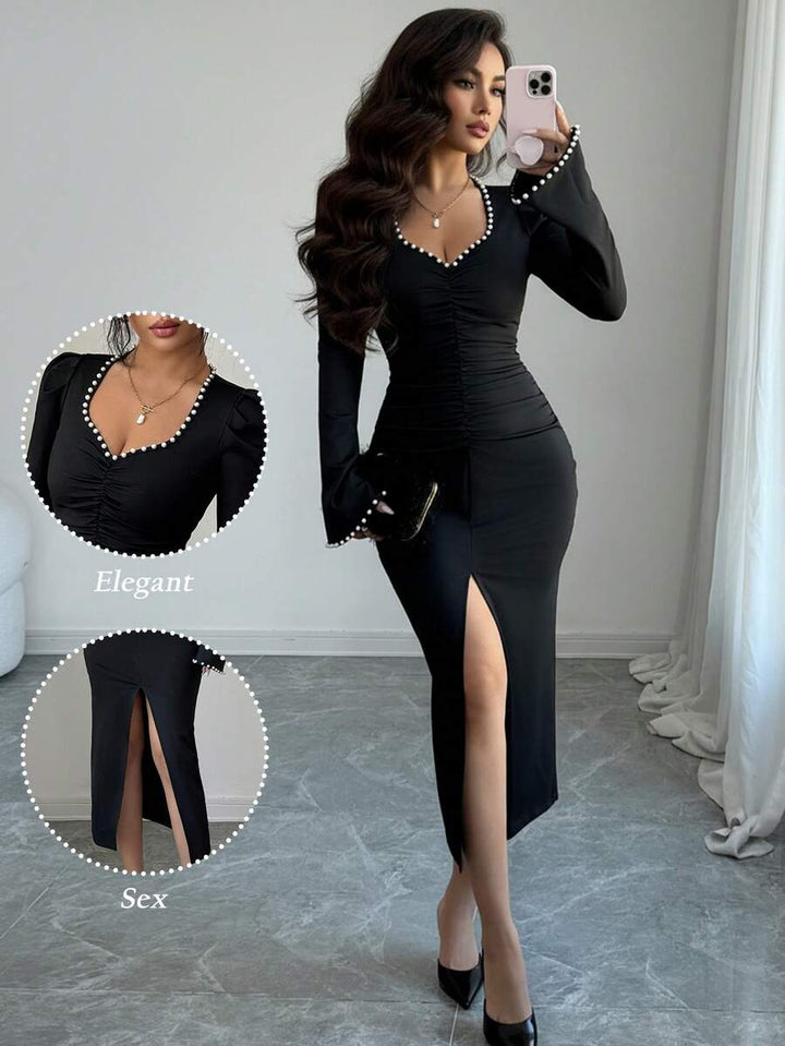 Rochie maxi SHEIN, negru