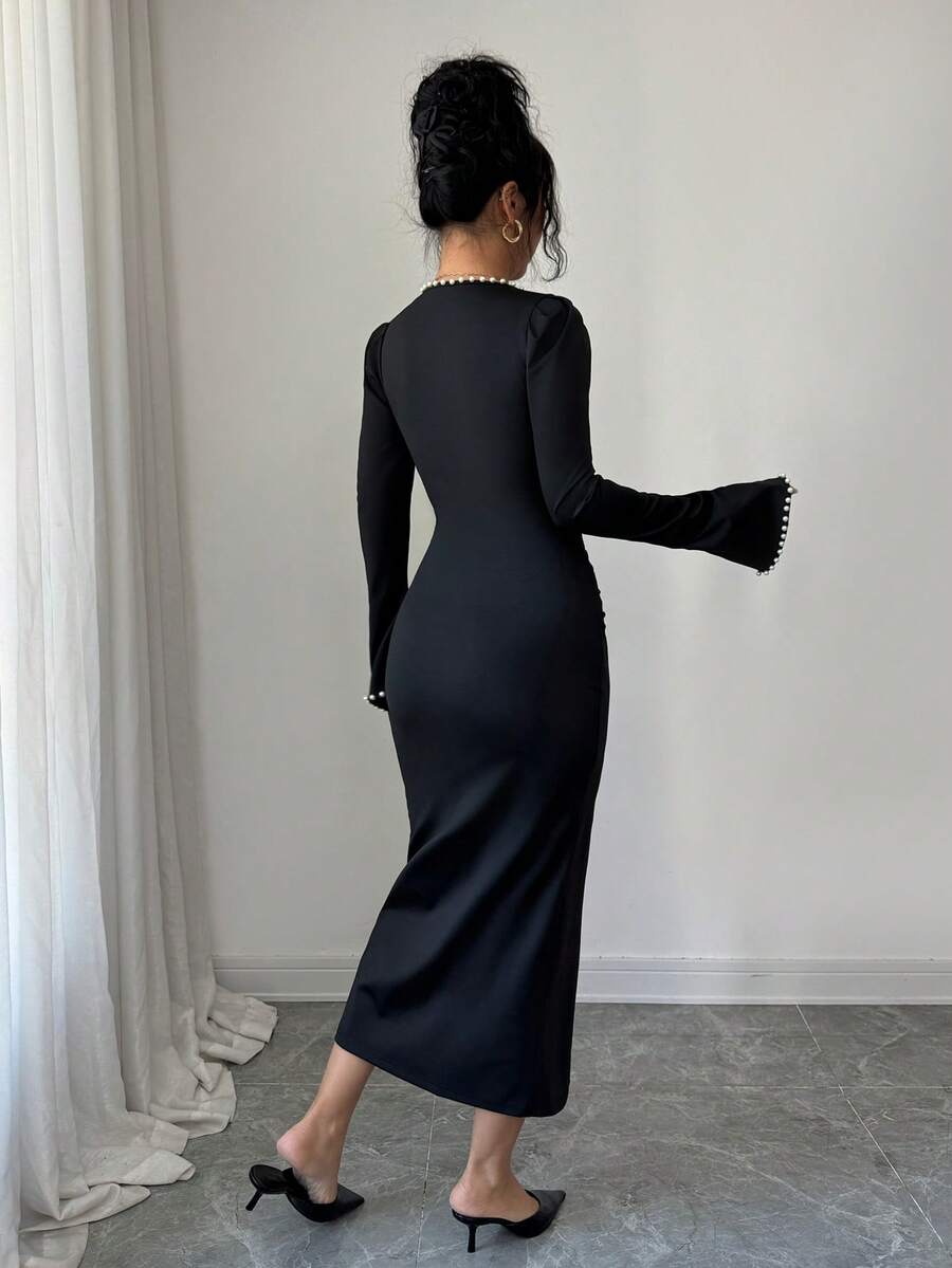Rochie maxi SHEIN, negru