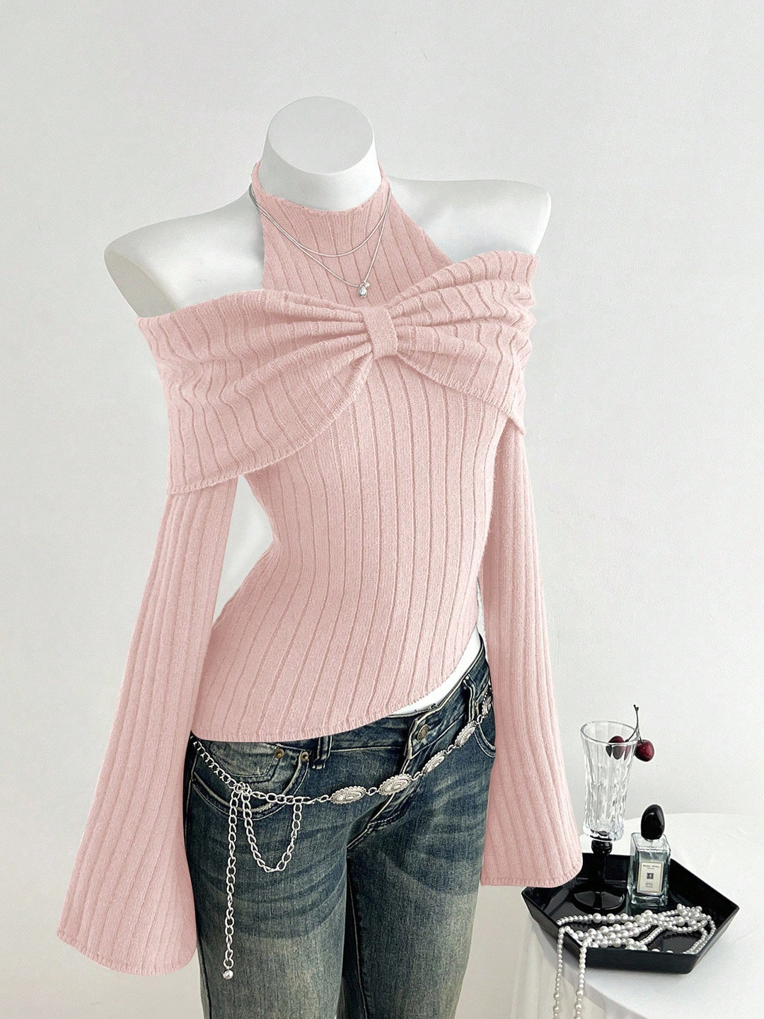Pulover SHEIN, roz