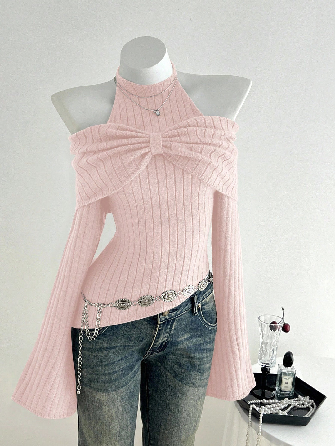 Pulover SHEIN, roz