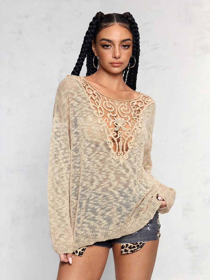SHEIN pulóver, khaki