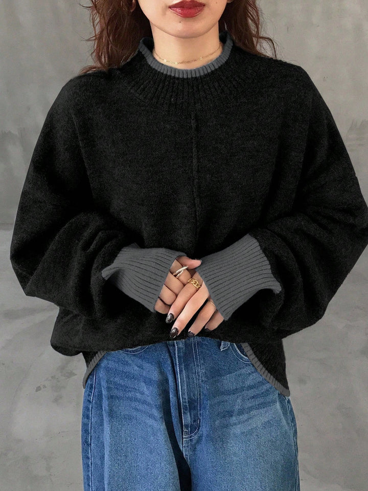 Pulover SHEIN, negru
