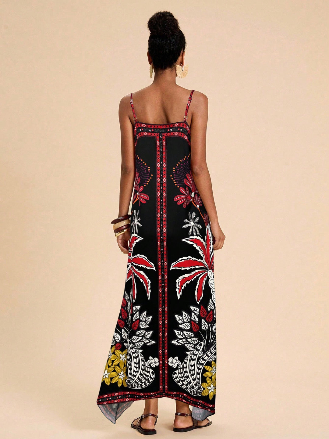 Rochie maxi SHEIN, mix culori